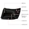 Spec-D Tuning SEDAN LED LIGHT BAR GLOSSY BLACK HOUSING AND SMOKED LENS, 2PK LT-WRX084BBLED-SQ-TM - alternate 7